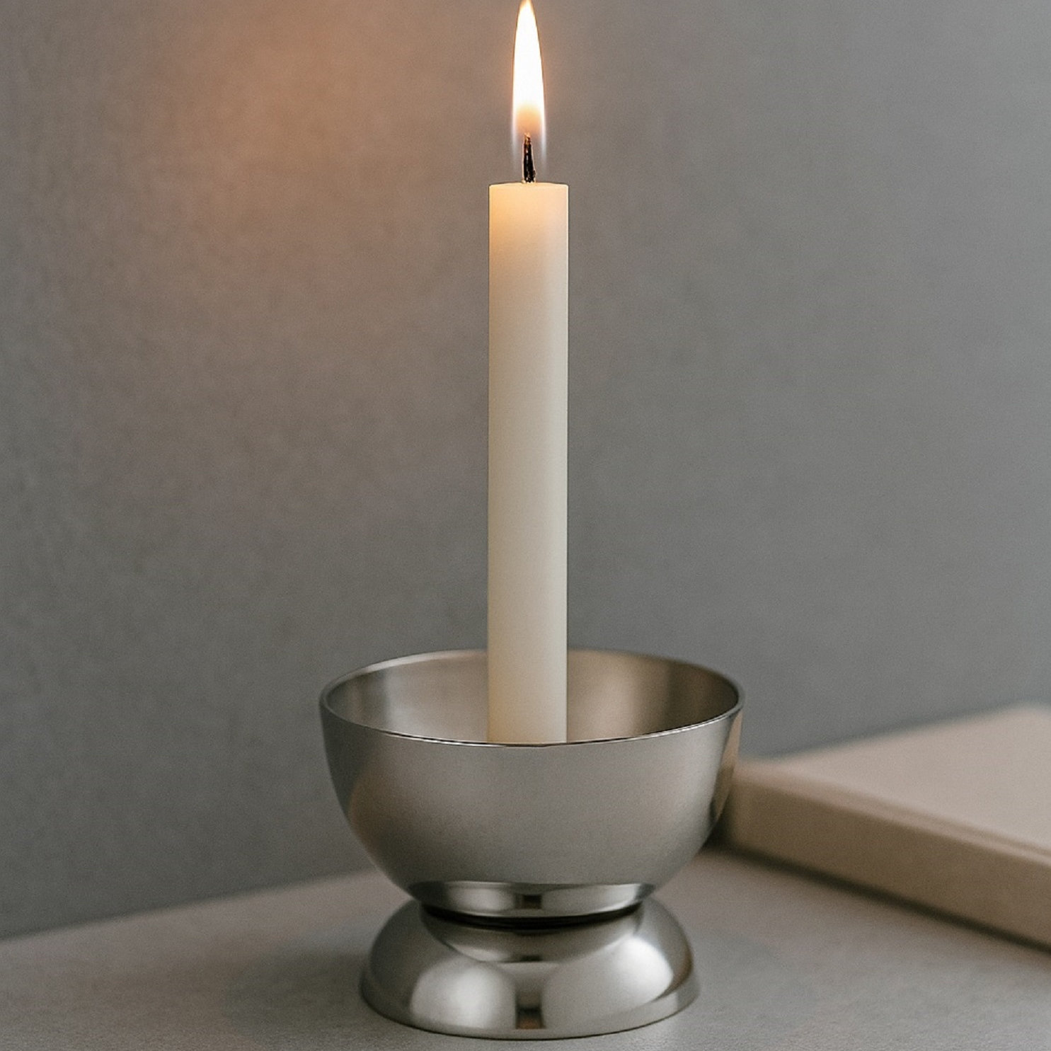 Paulding Iron Pillar Candle Holder