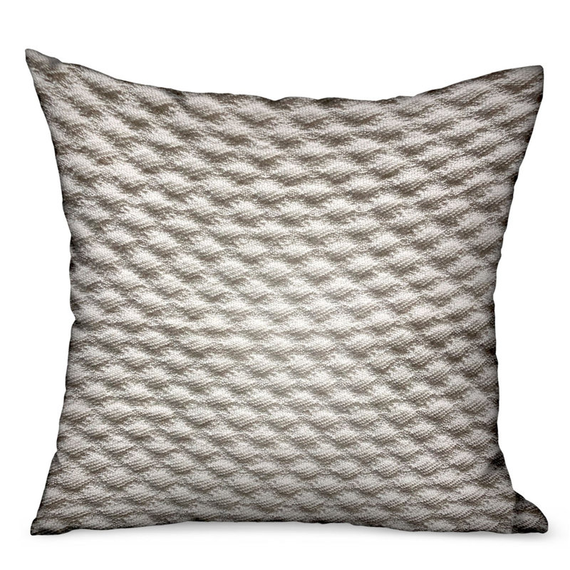 Monroe Bisque Square Indoor/Outdoor Pillow Cover & Insert, Square 24"