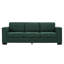 93.7" Modern Style Living Room Sofa Fabric Couch,Square Arm Sofa With Cup Holder,Storage Sofa,Upholstered Polyester-680642887