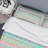 Colorful Painted Chevron - Abstract Duvet Cover Set - Microfiber Polyester