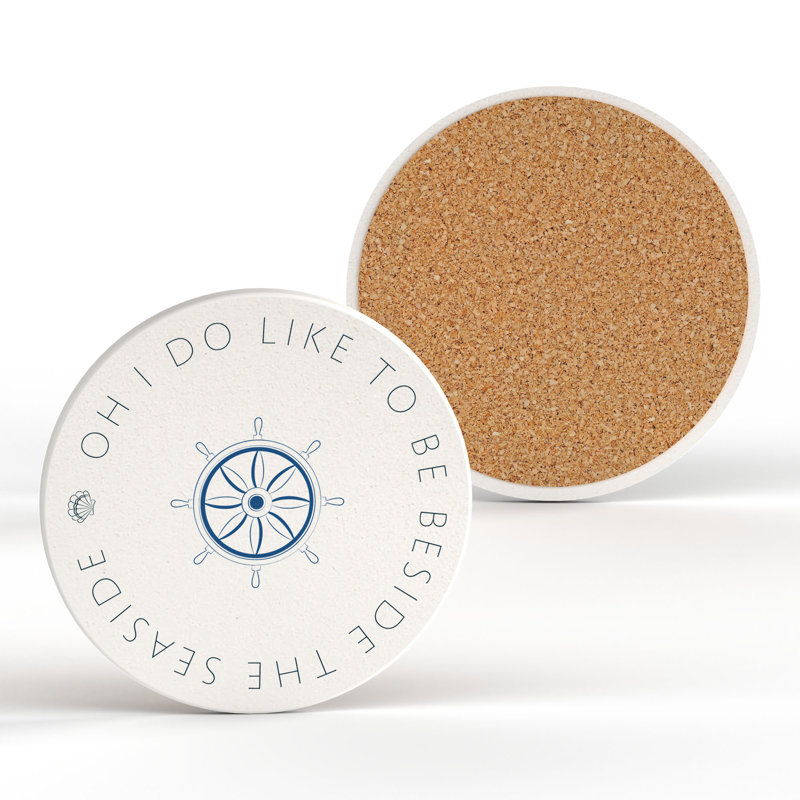 Beach Helm 100X100 Coaster