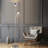 Hajrat 71" LED Mother and Child Torchiere Floor Lamp