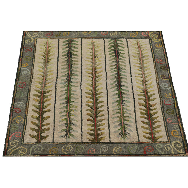 One-of-a-Kind 2’6”x2’10” Area Rug