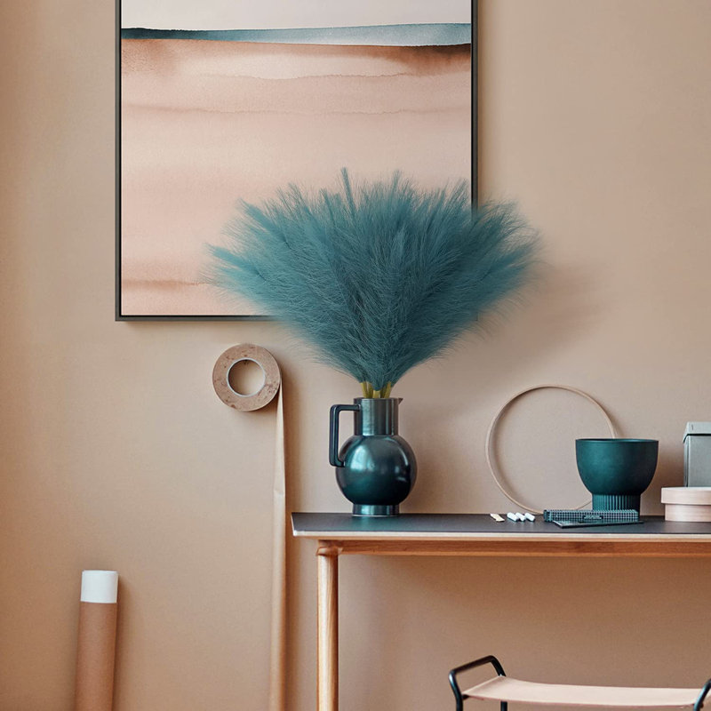 Herbe de 17 po Pampas, Bleu