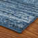 Mante Contemporary Performance Distressed Blue Area Rug