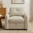 40.94'' Upholstered Pull-Out Accent Chair, Convertible Sleeper Chair-430605720