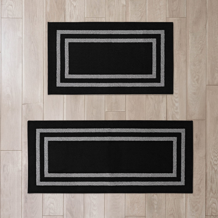 Nautica Double Line Machine Washable All Loop Tufted Rugs
