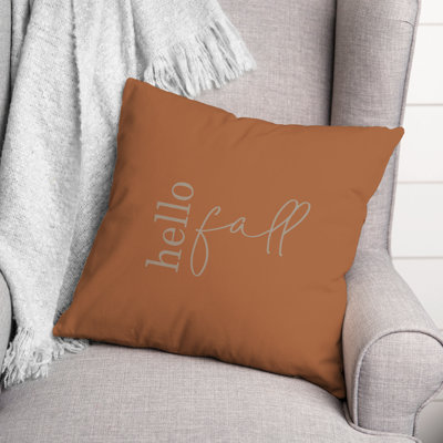 Housse de coussin Hello Fall