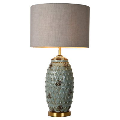 Palermo 27.95" Blue Table Lamp