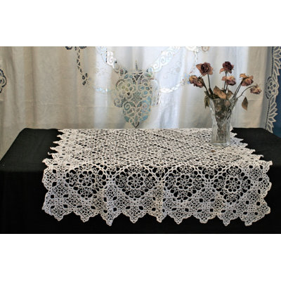 Plateau de table floral 100% coton