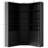 Corner Bookshelf And Bookcase With Anti-collision Doors, 71"h 6-tier Storage Shelves With Double Cabinets, Anti-tip Device, Black
