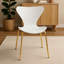 Roxby 49 cm H Plastic Wing Back Stackable Dining Chair-108716741