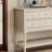 Retro Multifunctional Console Table with 4 Drawers-109947589