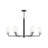 Mack Chandelier with Layered Glass Shades-127380315-131120715
