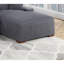 Canapé modulaire moderne en tissu de velours côtelé LAF-1210709094
