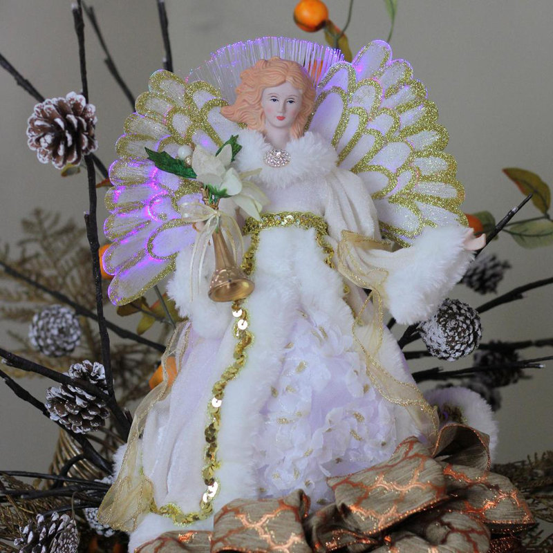 Décoration pour sommet de sapin de Noël 14 po