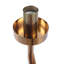 Ilgar Golden Wall Lamp with Transparent Glass Lampshade