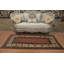 Tapis de couloir à teinture végétale antique pré-1900 3 x 7