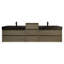 Ensemble de meuble-lavabo double mural Golitz-65239722