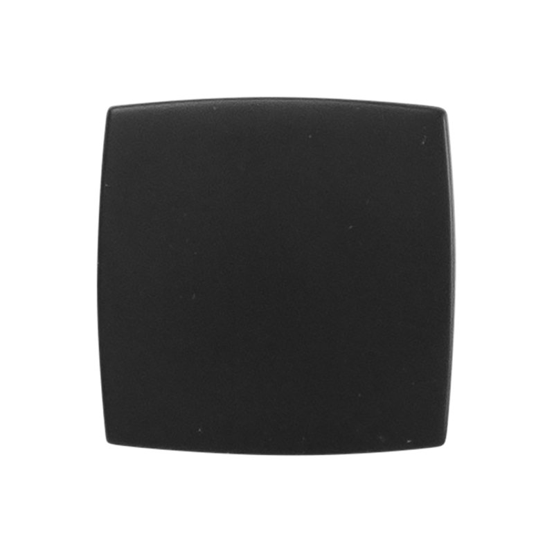 Coventry 1-1/4 Inch Square Cabinet Knob, Matte Black