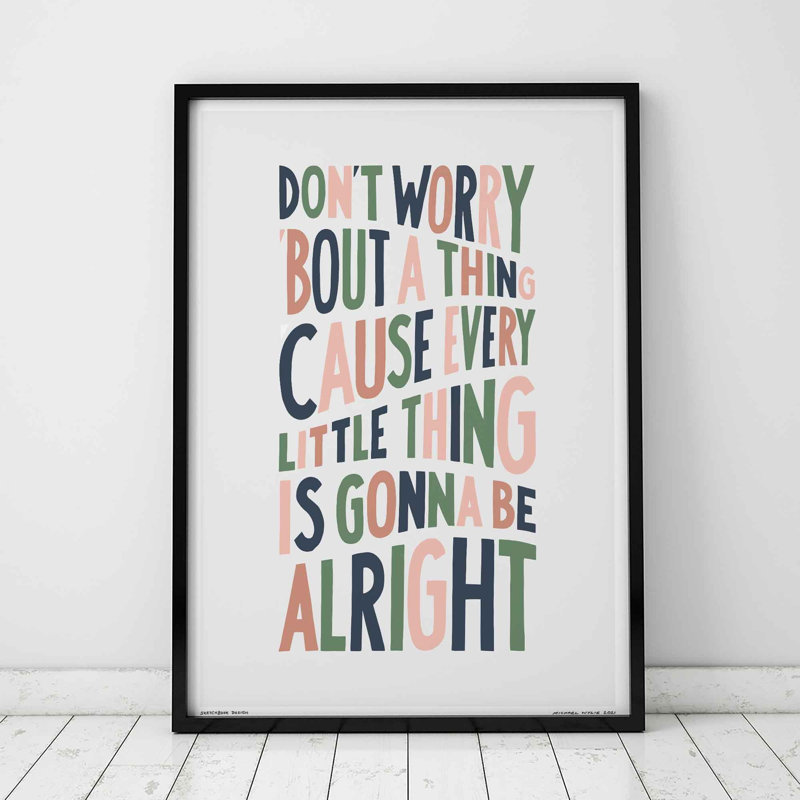 Single Picture Frame Print