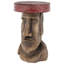 Easter Island Moai Sculptural Side Table