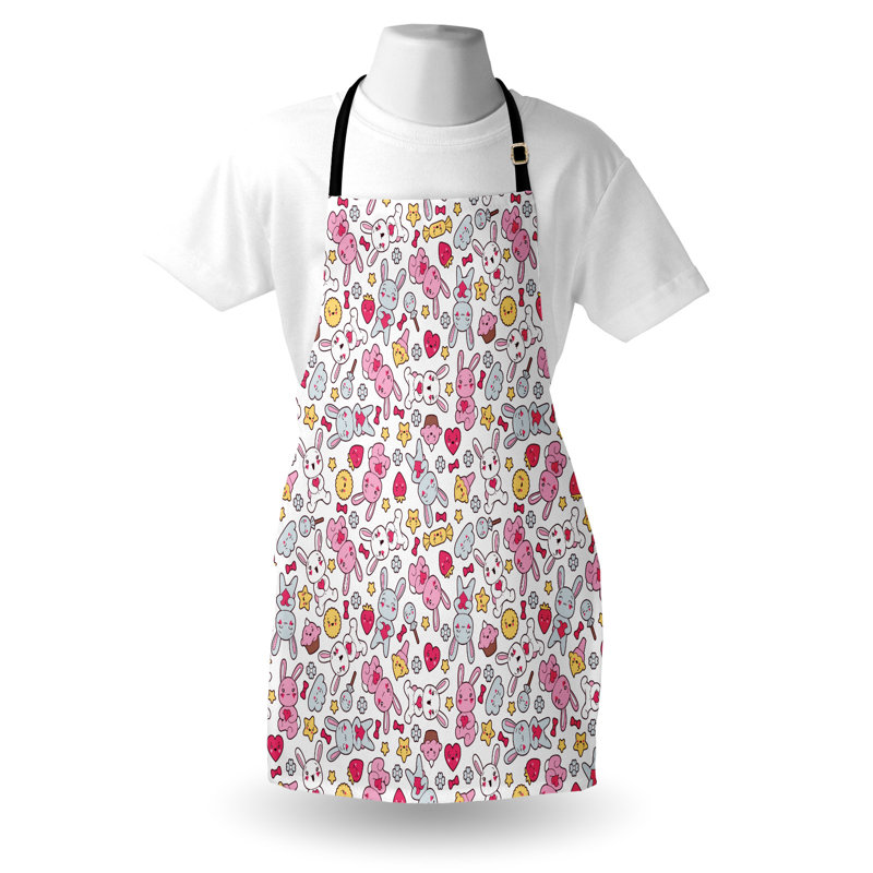 No Pattern Bib Apron