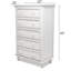 Commode 5 tiroirs Kolya - Finition blanche-615445147