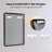 Black Aluminium Frame Bathroom Mirror-1822169424