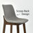 Annemasse 28" H Solid Wood Low Back Bar Stools-864686542