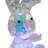 Prismatic Iridescent Spring Easter Bunny 16in - Mitzie