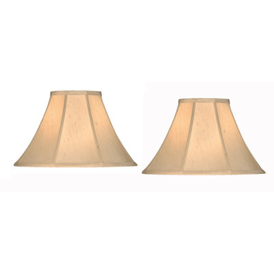 9.5'' H x 17'' W Silk Bell Lamp Shade