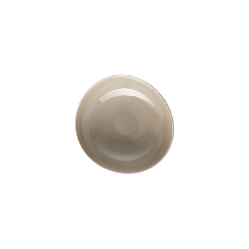 Junto Porcelain Cereal Bowl, Pearl Gray