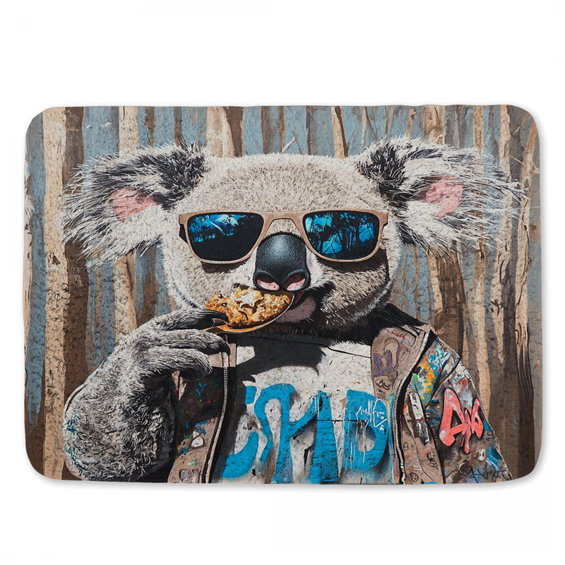 Tapis de bain Koala, L 24 po x l 17 po