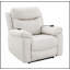 Fauteuil inclinable électrique en microfibre Chriki-1959582545