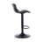 Alabama Swivel Adjustable Height Counter Stool with Metal Frame-811059248