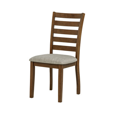 19.4" W Not Assigned Dining Side Chair, Warm Brown
