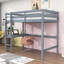 Lit mezzanine simple avec bureau intégré Gyneth par Harriet Bee-86884435