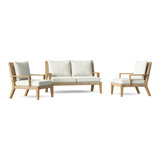 Hadley Outdoor 3 - Piece Conversation Set