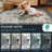 8'X10' Machine Washable Vintage Floral Aesthetic Area Rugs Non Slip Brown-118159426-122570664