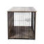 Cage pour chien spacieuse avec double entrée - Cozy Pet Kennel