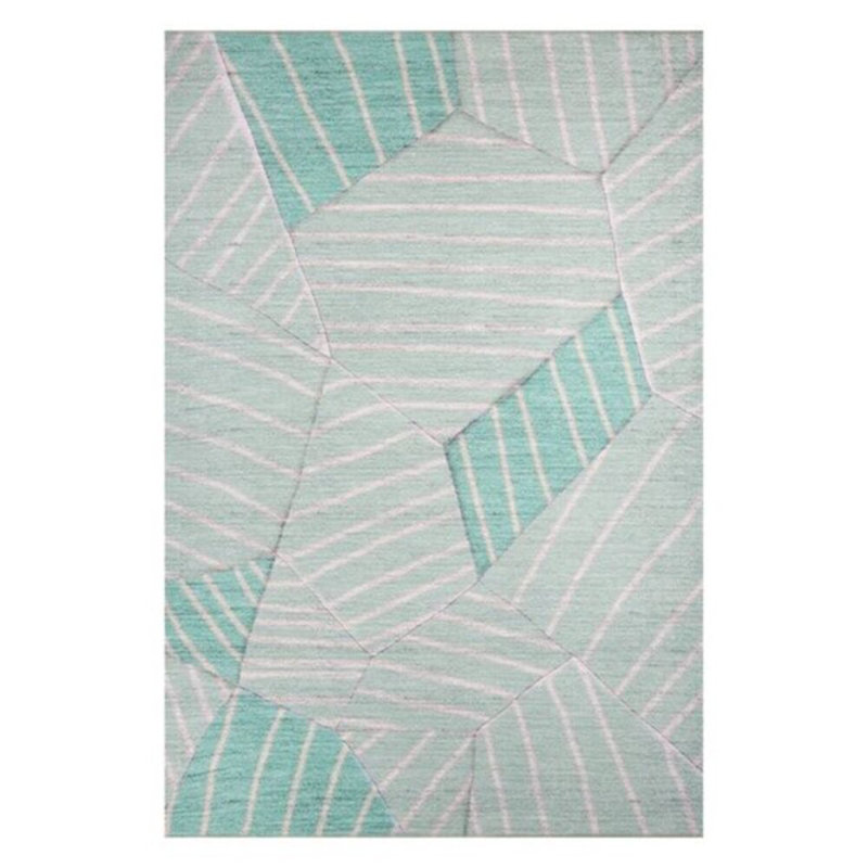 Premium Machine Washable Carpet, 4.6 x 6.2 Feet, 100% Polyester, 1850 g/m² | Pile Height: 0.2 Inches | Eco-Friendly Recycled Poly Cotton Underside | Perfect for Living Room, Bedroom, and High-Traffic Areas