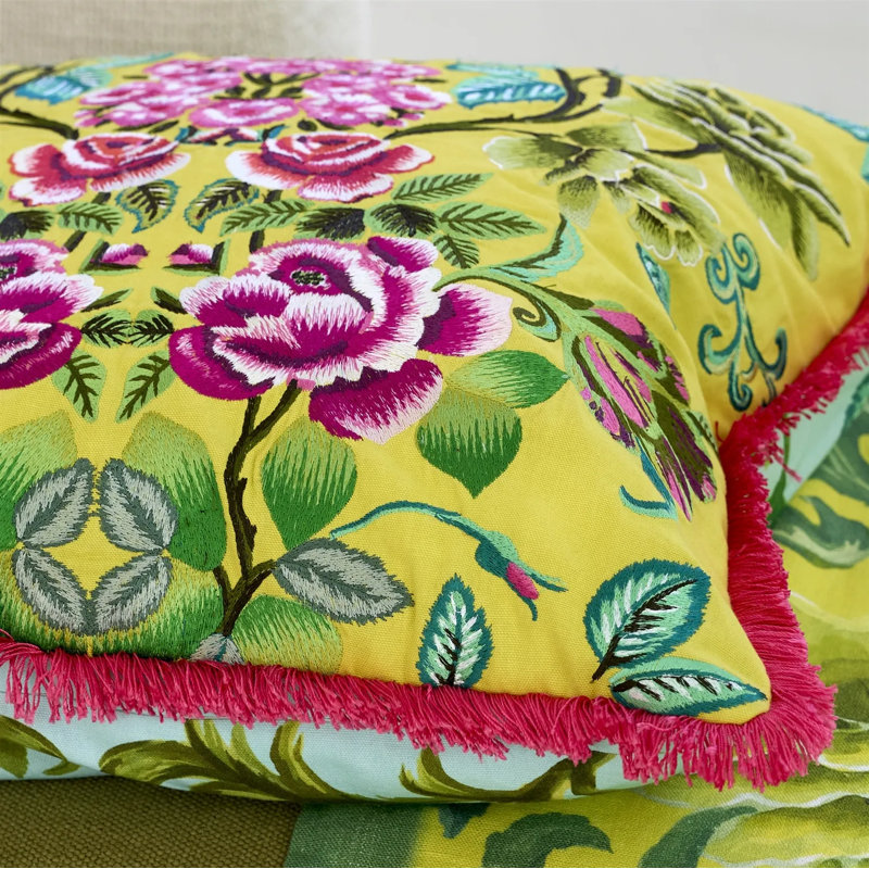 Eleonora Decorative Pillow, Alchemilla Floral