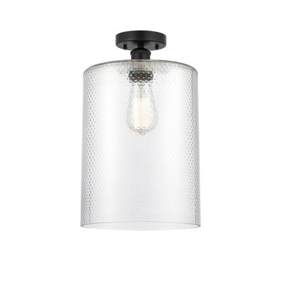 Anelise Glass Semi Flush Mount