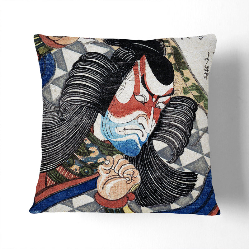 Square Throw Cushion, 40cm H x 40cm W x 15cm D