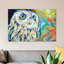 « hibou », reproduction d’art sur toile-20927236-73203470-73203471