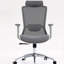Chaise de bureau en filet à haut dossier-1124260769