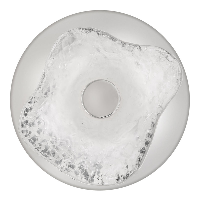 Fredrick Ramond Iona Medium Led Sconce, Polished Nickel