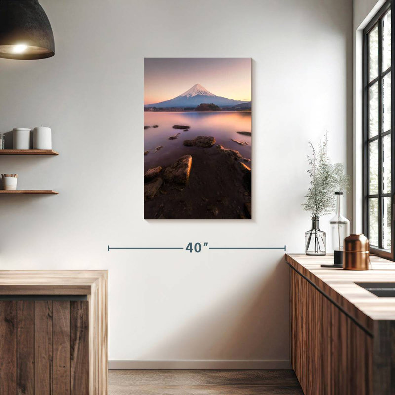Aime Mount Fuji Sunrise I, 36" H x 24" W