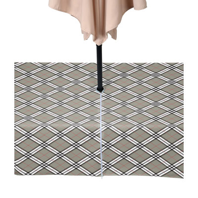Plaid Water Repellent Tablecloth